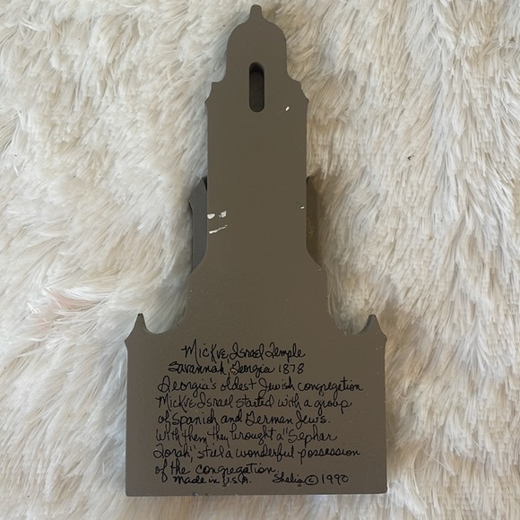 Set of 3 Savannah Shelia’s Houses.Israel Temple Mercer House & Tybee Lighthouse - Picture 11 of 12